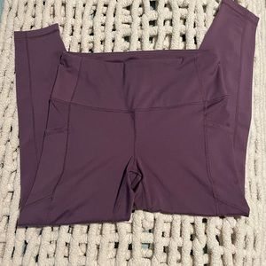 Yogalicious Lux Leggings Large, purple